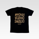 CAMISETA #NOHAYVERANOSINBESO