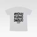 CAMISETA #NOHAYVERANOSINBESO