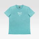 CAMISETA BEACH VIBES LOGO BLANCO