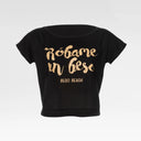 ROBAME UN BESO BOAT NECK T-SHIRT