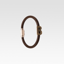 MAGNET CUERO B PLATA HOMBRE