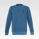 SUDADERA LOGO GOMA ROJO