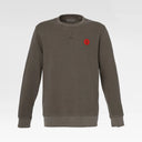 SUDADERA LOGO GOMA ROJO