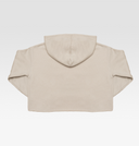 SUDADERA CROP CON CAPUCHA
