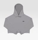 SUDADERA CROP CON CAPUCHA