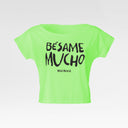 CAMISETA BESAME MUCHO CUELLO BARCO