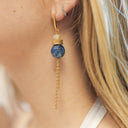 PENDIENTES AGATA QUEEN CON CADENA