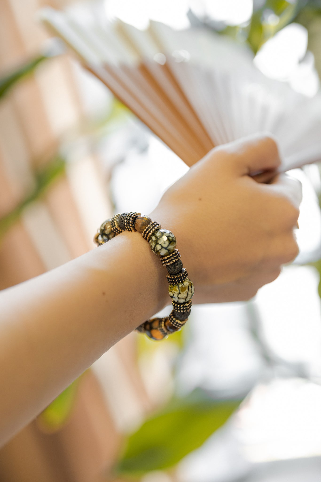 Agate Stone Bracelet