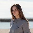 SUDADERA CROP CON CAPUCHA