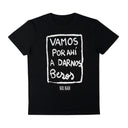 Camiseta Vamos Por Ahí a Darnos Besos - Claim Blanco