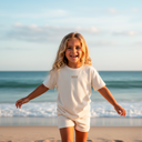 SHORT BESO TOALLA - NIÑA