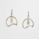 PRECIOUS HALF-MOON EARRINGS