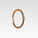 MAGNET CUERO B PLATA HOMBRE