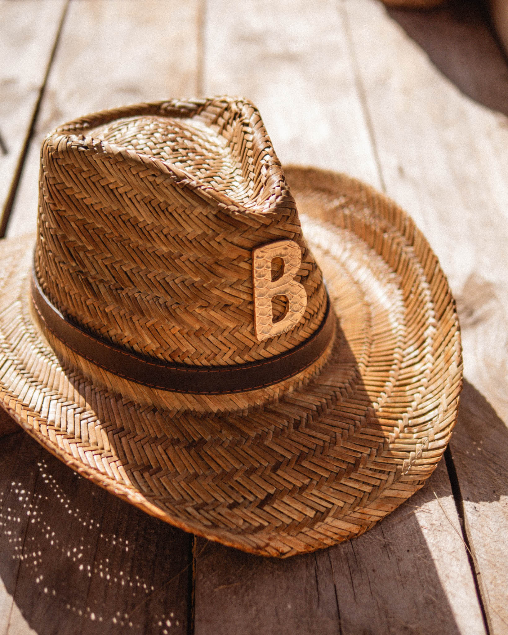 Sombrero Cowboy B dorada
