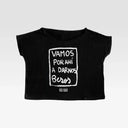 CAMISETA VAMOS POR AHI A DARNOS BESOS CUELLO BARCO